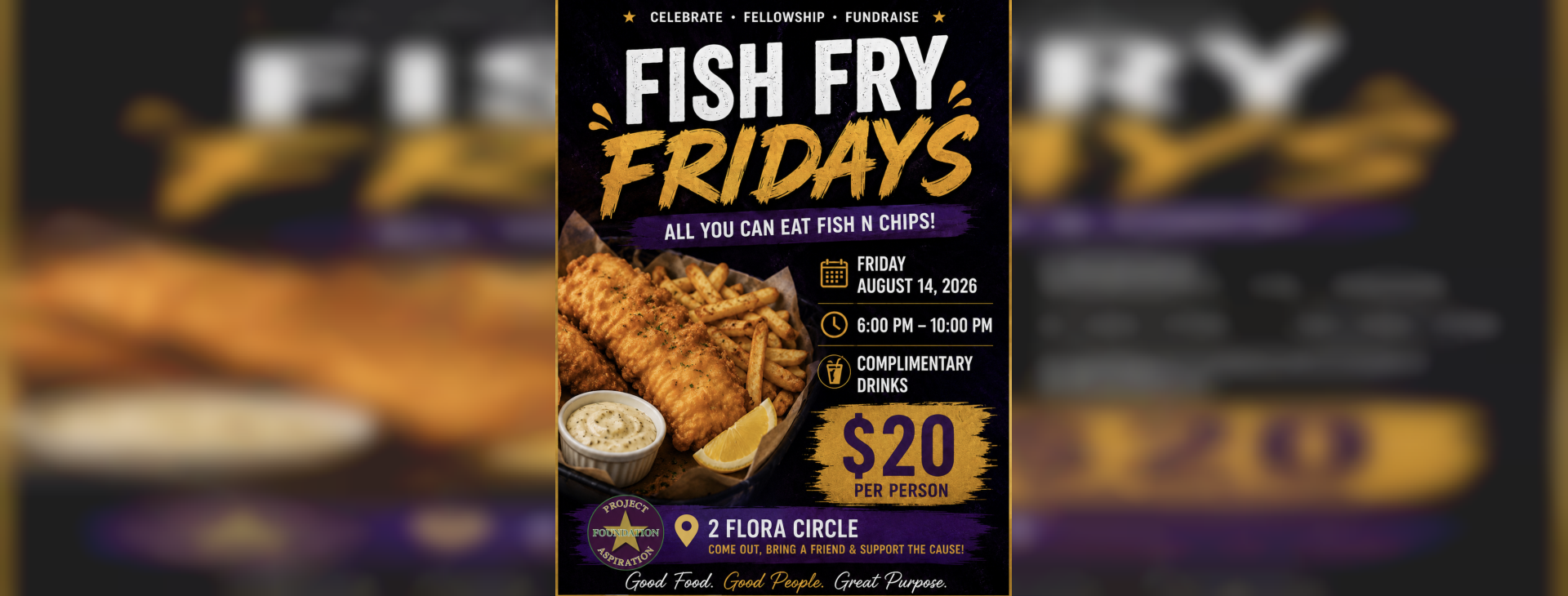 FISH FRY FRIDAYS — event banner